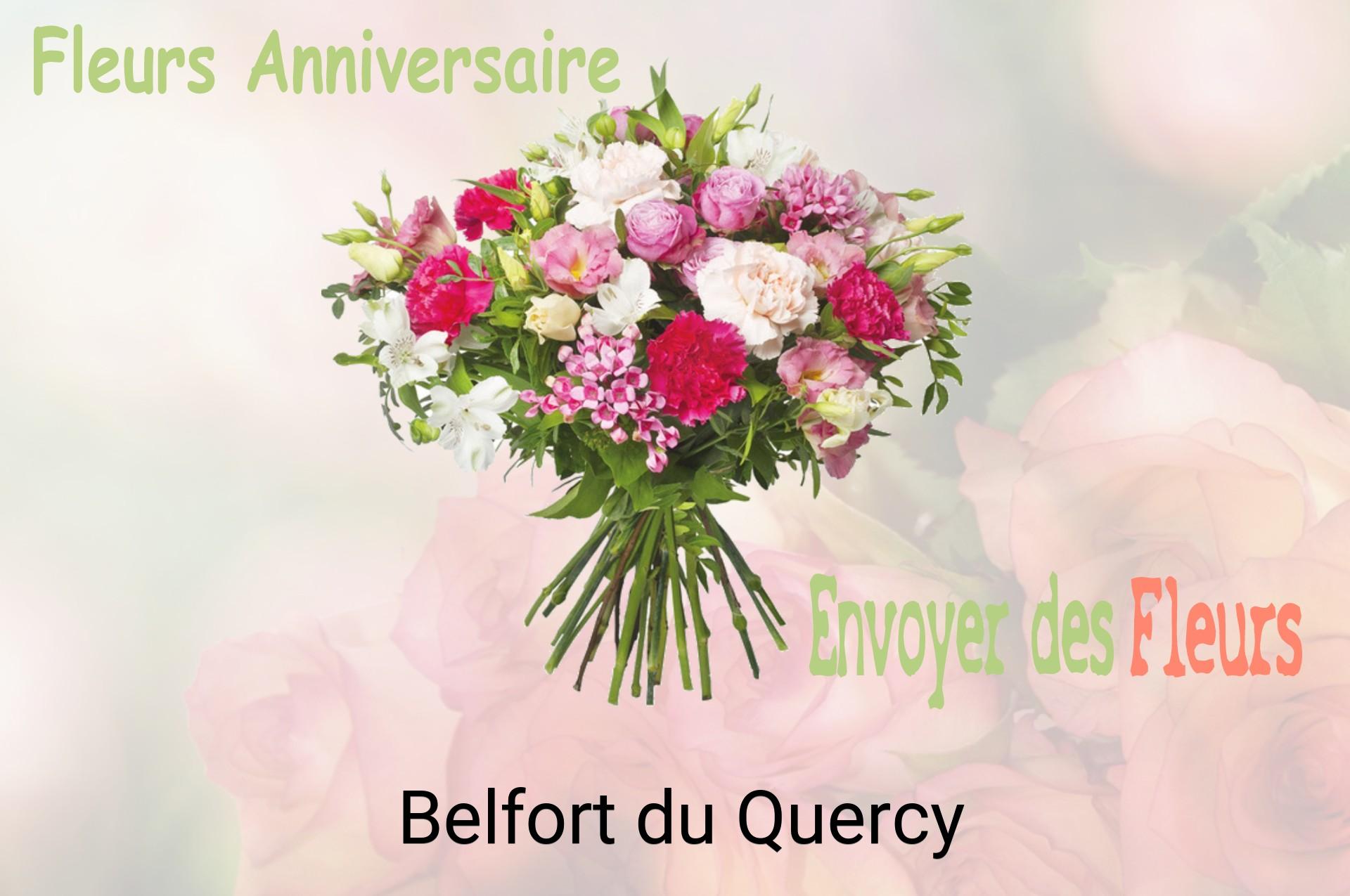 Bouquet de fleurs d’anniversaire livré à Belfort-du-Quercy